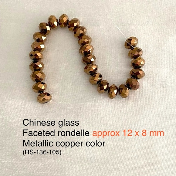 20 stands of Glass beads - Picture 9 of 16